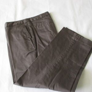 CHARTER CLUB women's brown Katherine Fit pants - sz 10P